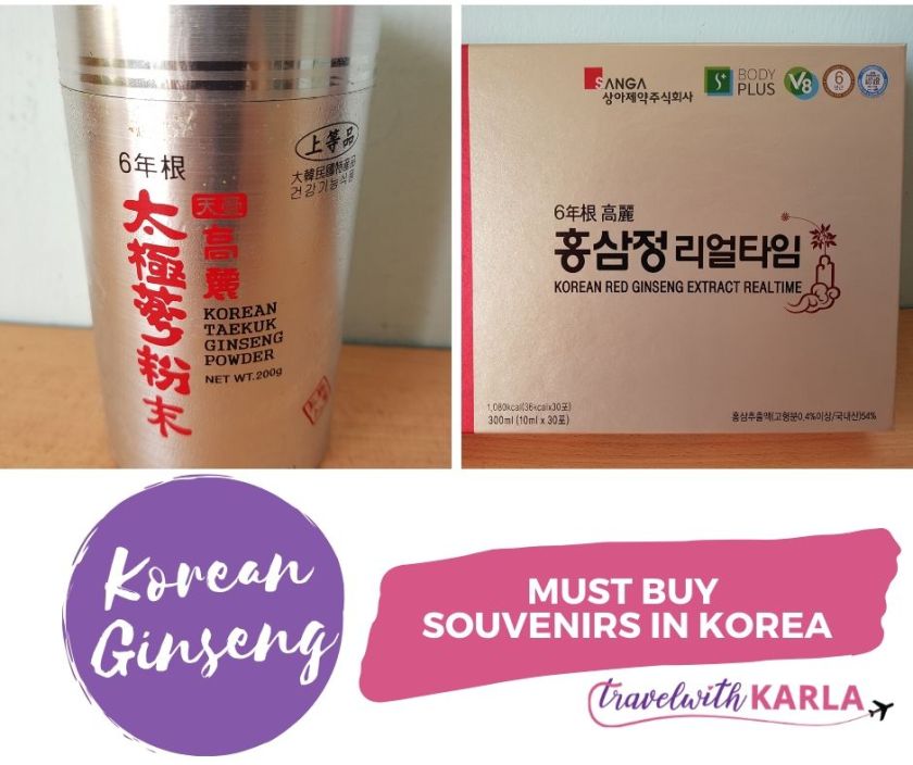 Souvenirs in Korea